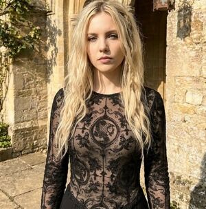 Black Sheer Lace Blouse